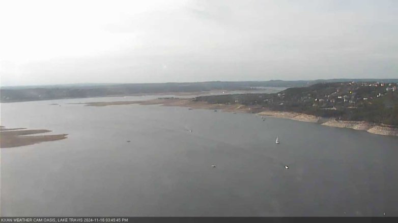 Lake Travis webcam, November 16, 2024 3:45 PM CT