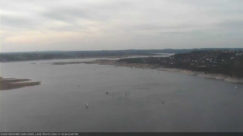 Lake Travis webcam, November 16, 2024 4:25 PM CT