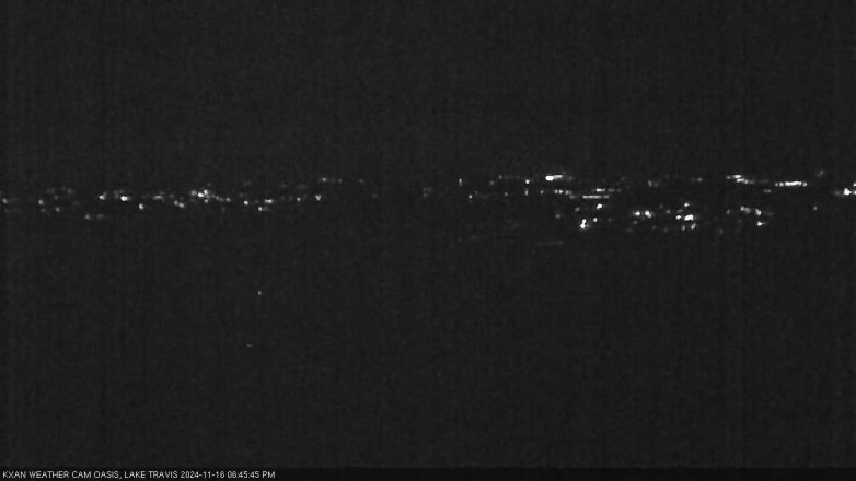 Lake Travis webcam, November 16, 2024 6:45 PM CT