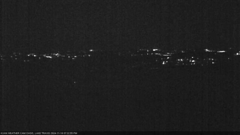 Lake Travis webcam, November 16, 2024 7:25 PM CT