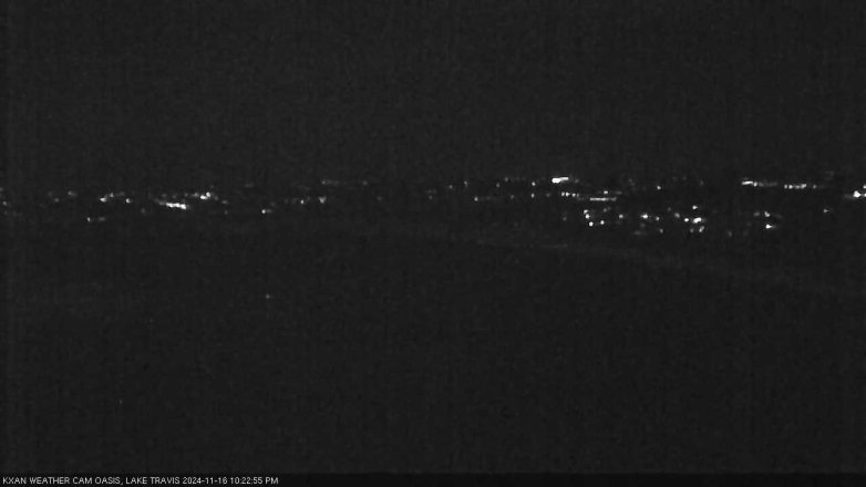 Lake Travis webcam, November 16, 2024 10:25 PM CT