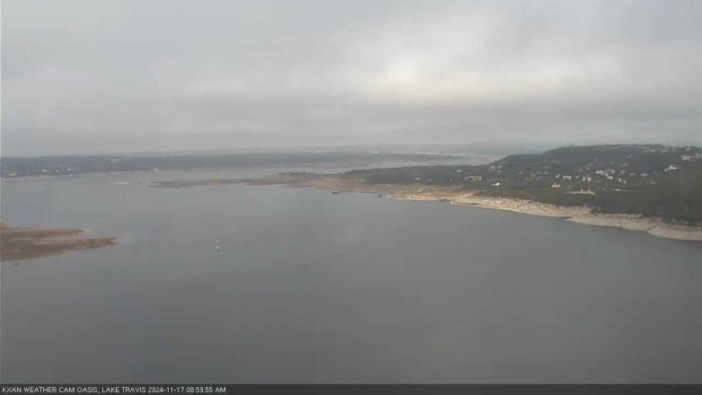Lake Travis webcam, November 17, 2024 9:00 AM CT