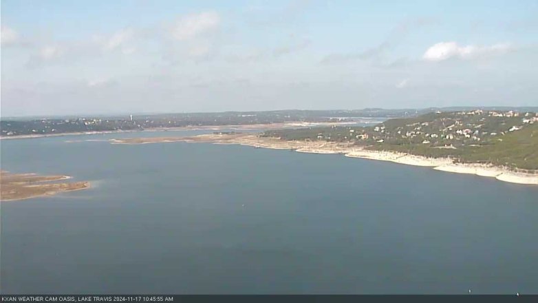 Lake Travis webcam, November 17, 2024 10:45 AM CT