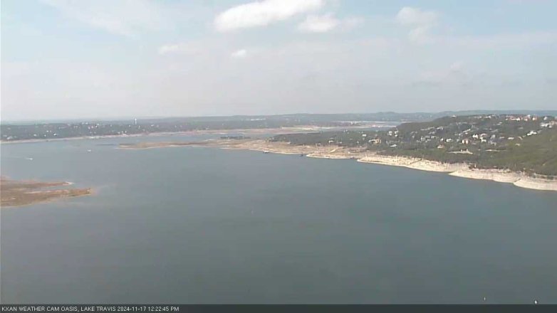 Lake Travis webcam, November 17, 2024 12:25 PM CT