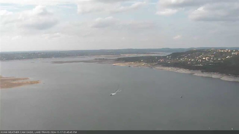 Lake Travis webcam, November 17, 2024 1:45 PM CT