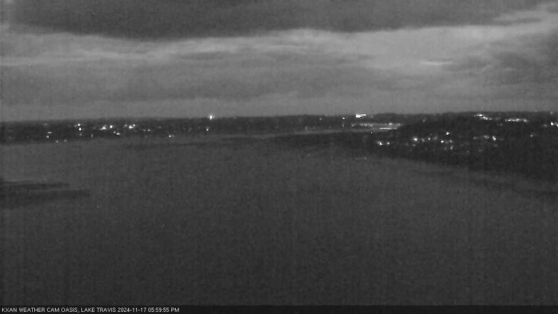 Lake Travis webcam, November 17, 2024 6:00 PM CT