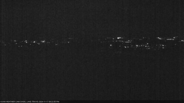 Lake Travis webcam, November 17, 2024 6:25 PM CT
