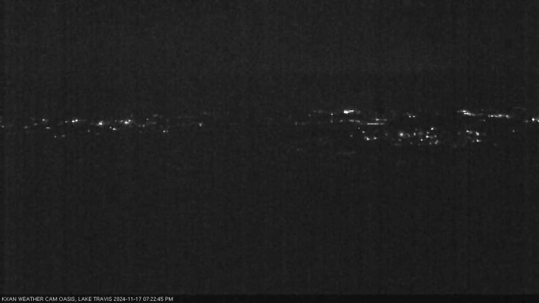 Lake Travis webcam, November 17, 2024 7:25 PM CT