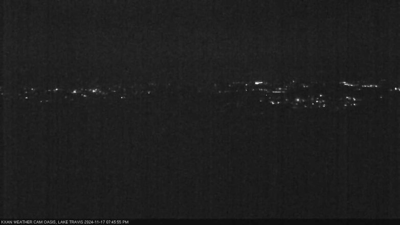 Lake Travis webcam, November 17, 2024 7:45 PM CT