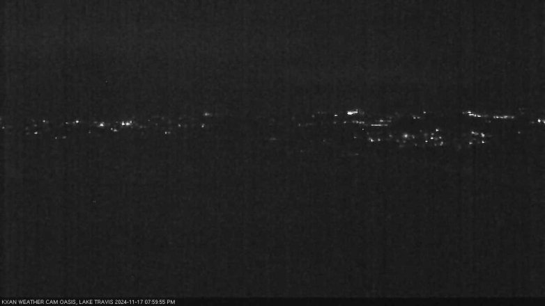 Lake Travis webcam, November 17, 2024 8:00 PM CT