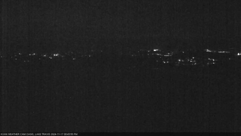 Lake Travis webcam, November 17, 2024 8:45 PM CT