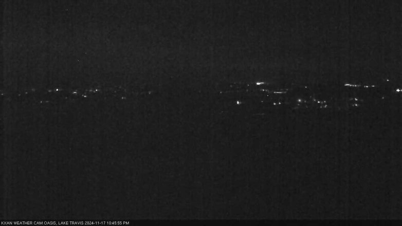 Lake Travis webcam, November 17, 2024 10:45 PM CT