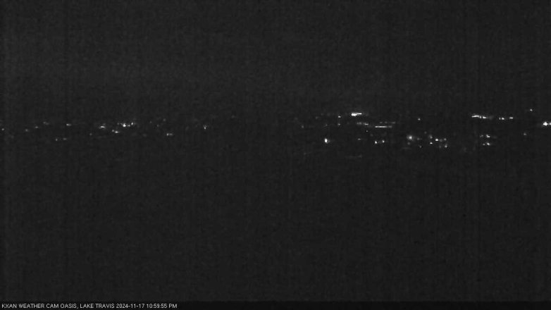 Lake Travis webcam, November 17, 2024 11:00 PM CT