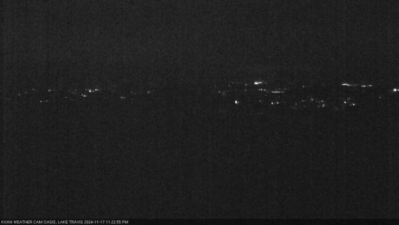 Lake Travis webcam, November 17, 2024 11:25 PM CT