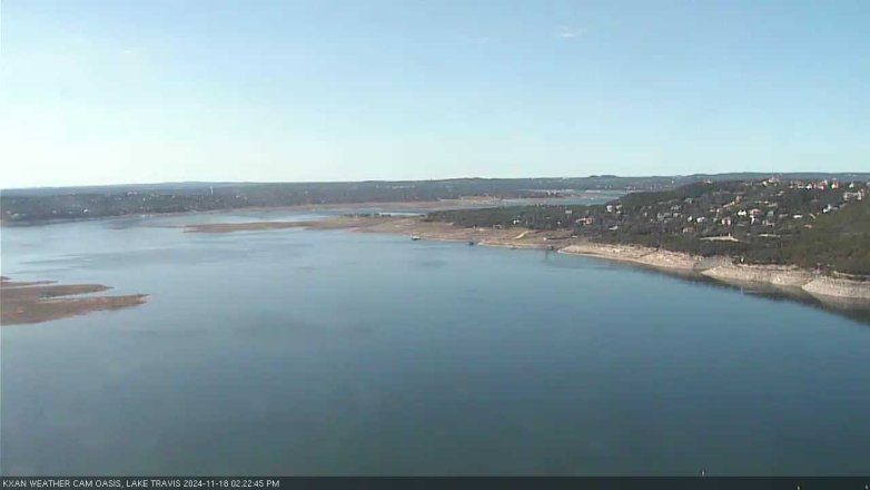 Lake Travis webcam, November 18, 2024 2:25 PM CT