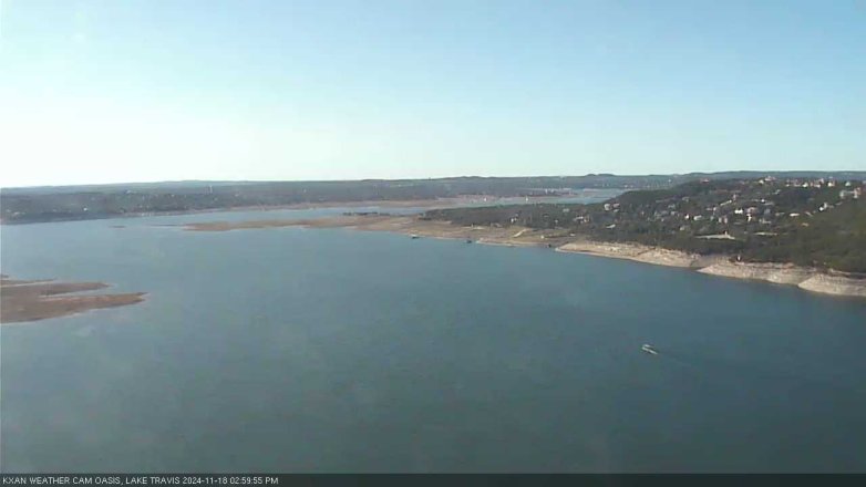Lake Travis webcam, November 18, 2024 3:00 PM CT