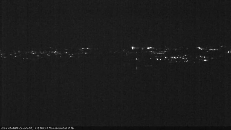 Lake Travis webcam, November 18, 2024 7:00 PM CT