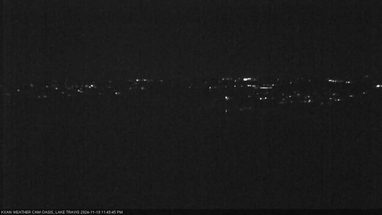 Lake Travis webcam, November 18, 2024 11:45 PM CT