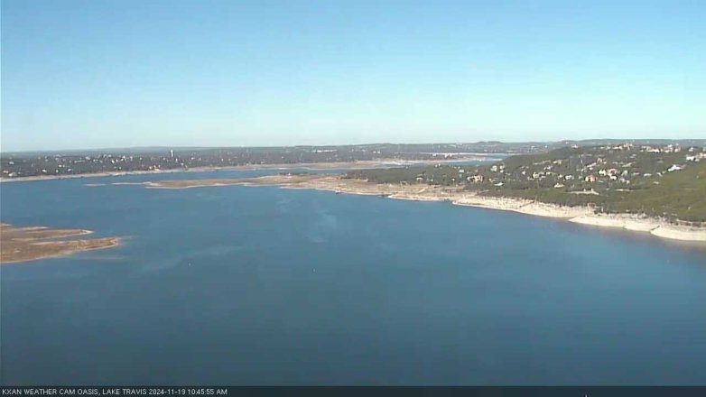 Lake Travis webcam, November 19, 2024 10:45 AM CT