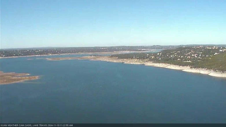 Lake Travis webcam, November 19, 2024 11:25 AM CT