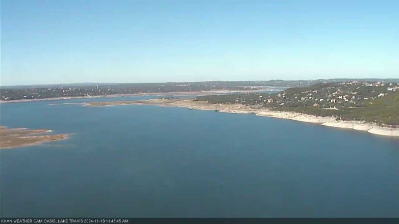 Lake Travis webcam, November 19, 2024 11:45 AM CT