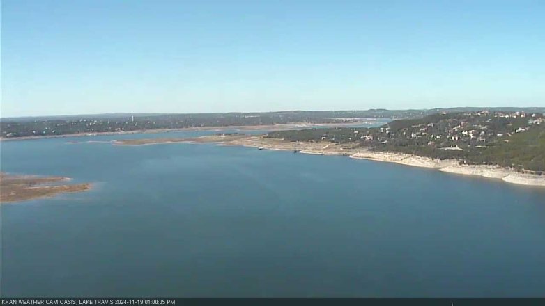 Lake Travis webcam, November 19, 2024 1:00 PM CT
