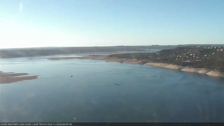 Lake Travis webcam, November 19, 2024 3:45 PM CT