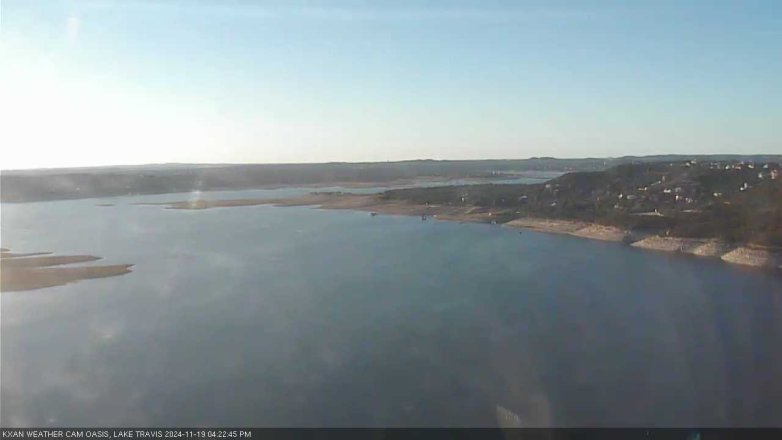 Lake Travis webcam, November 19, 2024 4:25 PM CT