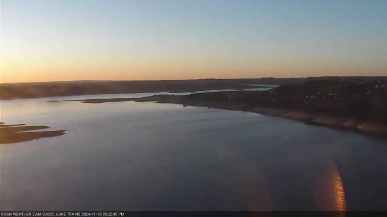 Lake Travis webcam, November 19, 2024 5:25 PM CT