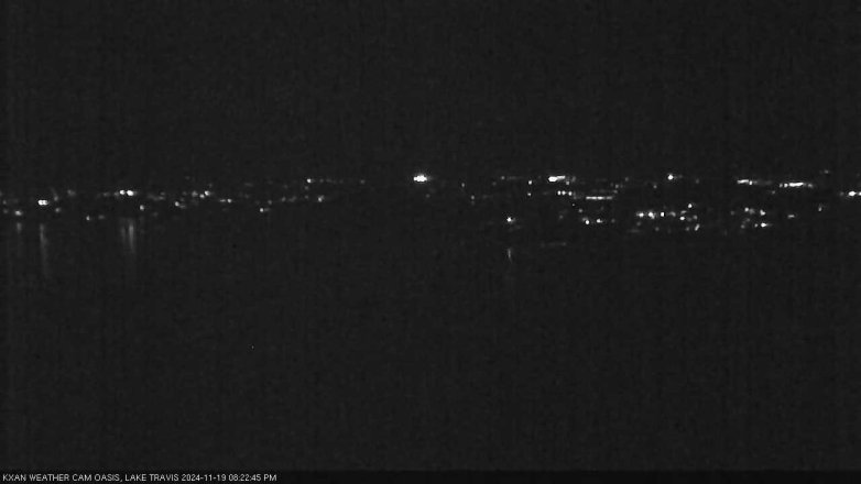 Lake Travis webcam, November 19, 2024 8:25 PM CT