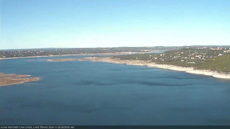 Lake Travis webcam, November 20, 2024 10:00 AM CT