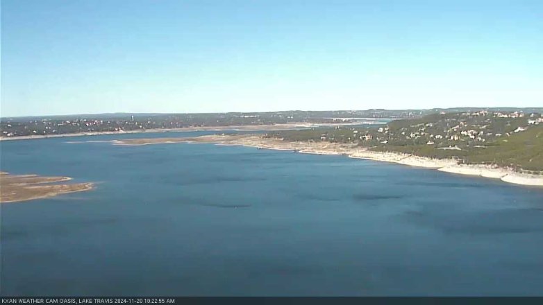Lake Travis webcam, November 20, 2024 10:25 AM CT