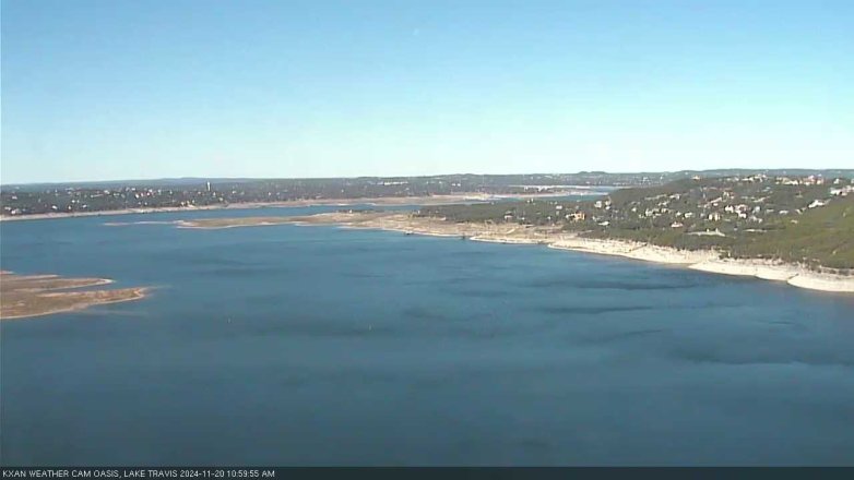 Lake Travis webcam, November 20, 2024 11:00 AM CT