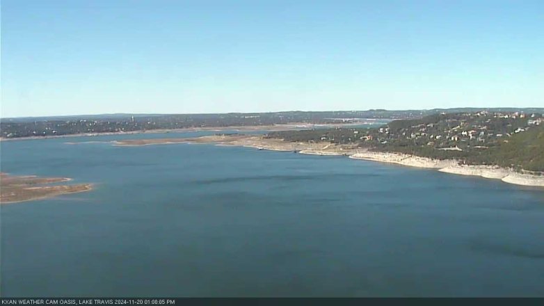 Lake Travis webcam, November 20, 2024 1:00 PM CT