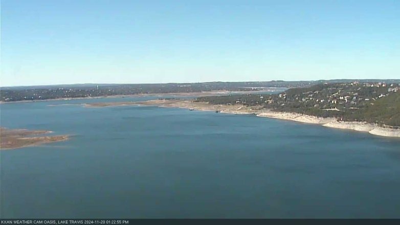 Lake Travis webcam, November 20, 2024 1:25 PM CT