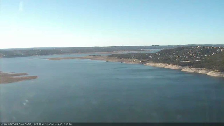 Lake Travis webcam, November 20, 2024 3:25 PM CT