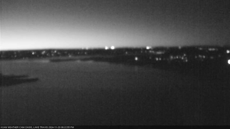 Lake Travis webcam, November 20, 2024 6:25 PM CT