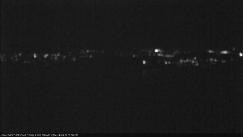 Lake Travis webcam, November 20, 2024 8:00 PM CT