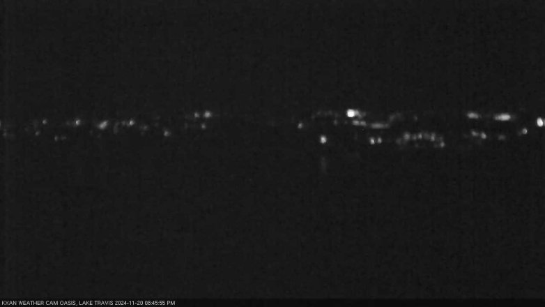 Lake Travis webcam, November 20, 2024 8:45 PM CT