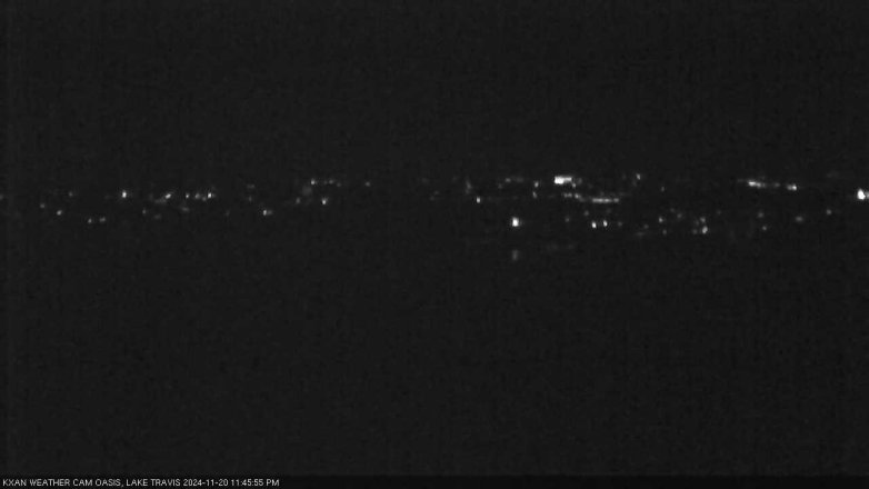 Lake Travis webcam, November 20, 2024 11:45 PM CT