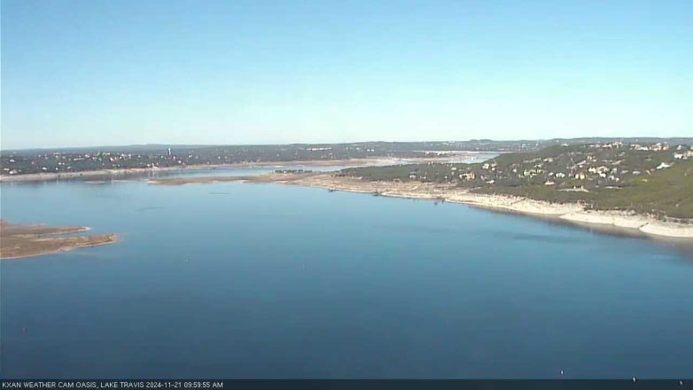 Lake Travis webcam, November 21, 2024 10:00 AM CT