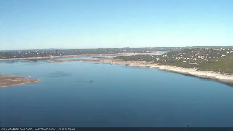 Lake Travis webcam, November 21, 2024 10:25 AM CT