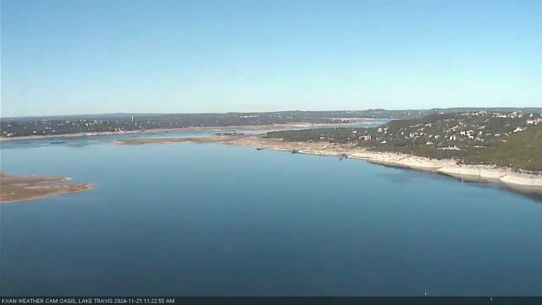 Lake Travis webcam, November 21, 2024 11:25 AM CT
