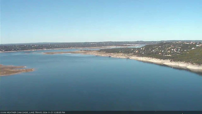 Lake Travis webcam, November 21, 2024 12:00 PM CT