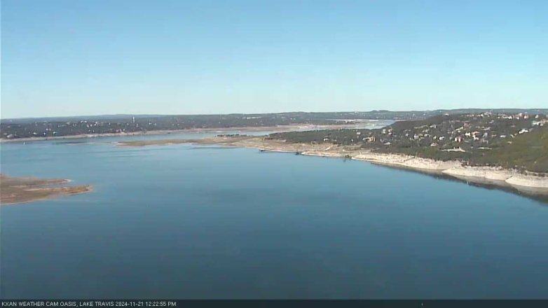 Lake Travis webcam, November 21, 2024 12:25 PM CT