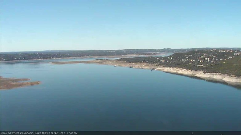 Lake Travis webcam, November 21, 2024 1:25 PM CT