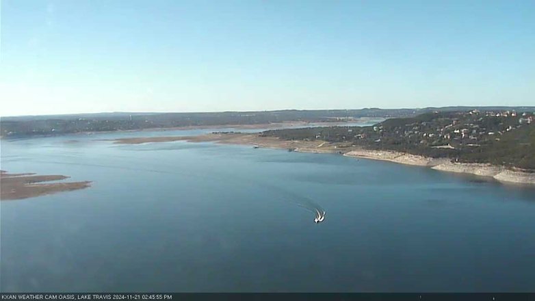 Lake Travis webcam, November 21, 2024 2:45 PM CT