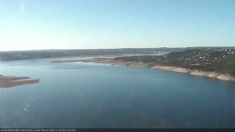 Lake Travis webcam, November 21, 2024 3:25 PM CT