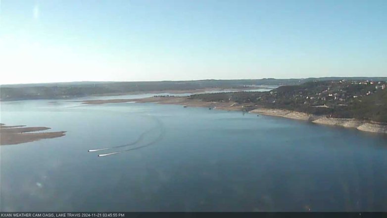 Lake Travis webcam, November 21, 2024 3:45 PM CT