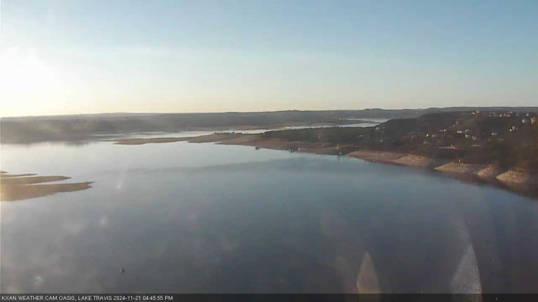 Lake Travis webcam, November 21, 2024 4:45 PM CT